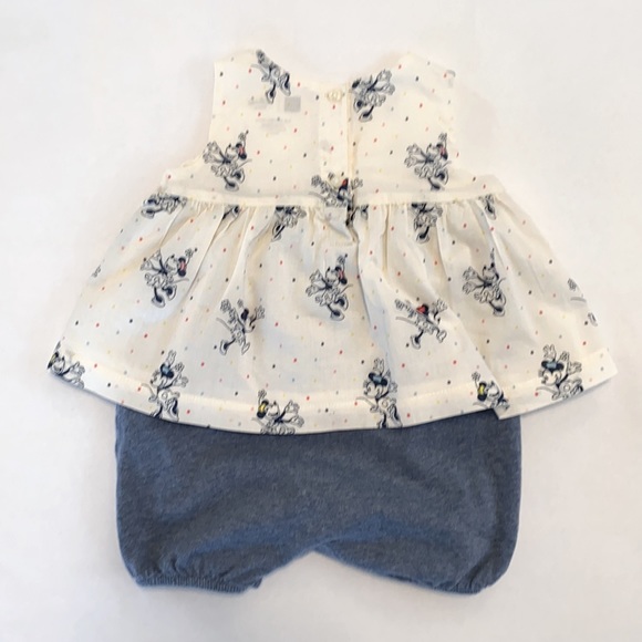 Disney/gap Minnie mouse dress onesie - Picture 2 of 5